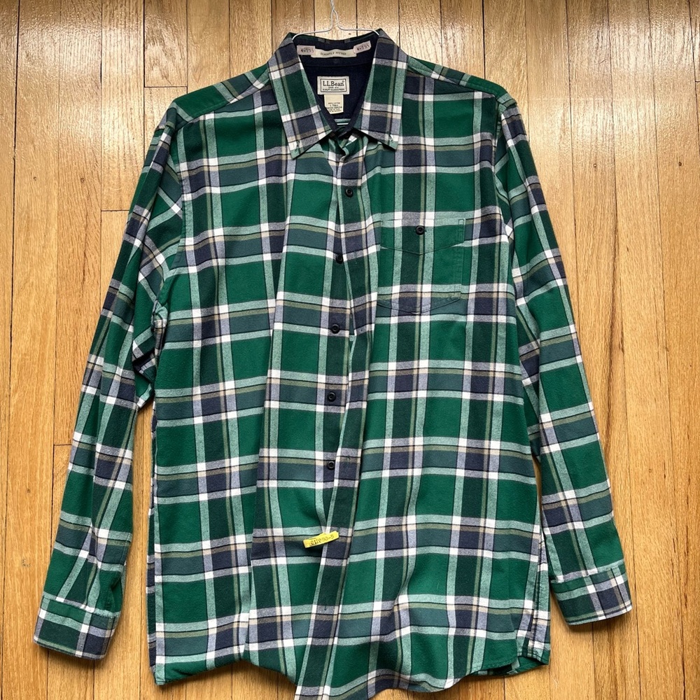 L.L. Bean flannel shirt- Large Tall